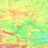 Topografische Karte Oblast Schumen, Höhe, Relief