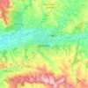 Topografische Karte Graulhet, Höhe, Relief