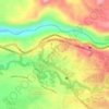 Topografische Karte Los Nogales, Höhe, Relief