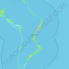 Topografische Karte Diego Garcia, Höhe, Relief