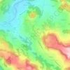 Topografische Karte Arsac-en-Velay, Höhe, Relief