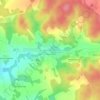 Topografische Karte Страплевцы, Höhe, Relief