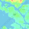 Topografische Karte Barnard Island, Höhe, Relief
