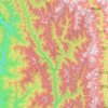 Topografische Karte ခေါင်လန်ဖူး, Höhe, Relief
