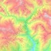Topografische Karte Dharapani, Höhe, Relief