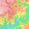 Topografische Karte Lavastrie, Höhe, Relief