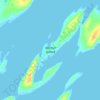 Topografische Karte Belcher Island, Höhe, Relief