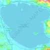 Topografische Karte Trasimeense Meer, Höhe, Relief