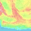 Topografische Karte Sistan and Baluchestan Province, Höhe, Relief