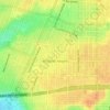 Topografische Karte Arlington Heights, Höhe, Relief