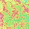 Topografische Karte ເມືອງຍອດອ, Höhe, Relief