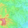 Topografische Karte Plaine de l'Estagne, Höhe, Relief