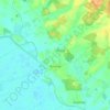 Topografische Karte Bardney CP, Höhe, Relief