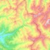Topografische Karte Patarasi, Höhe, Relief