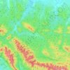 Topografische Karte Светлогорское сельское поселение, Höhe, Relief