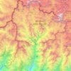Topografische Karte Khumbupasanglahmu, Höhe, Relief
