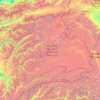 Topografische Karte Gorno-Badakhshan Autonomous Region, Höhe, Relief
