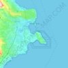 Topografische Karte Siracusa, Höhe, Relief