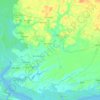 Topografische Karte Ikot Abasi, Höhe, Relief