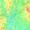 Topografische Karte Wyre Forest, Höhe, Relief