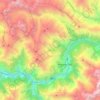 Topografische Karte Kalpa, Höhe, Relief