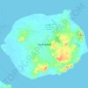 Topografische Karte Horn Island, Höhe, Relief