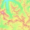 Topografische Karte Khurdopin group, Höhe, Relief