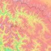 Topografische Karte Shey Phoksundo, Höhe, Relief