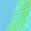 Topografische Karte Zandvoort, Höhe, Relief