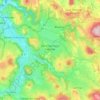 Topografische Karte Saint-Germain-Laprade, Höhe, Relief