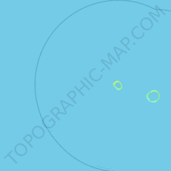 Topografische Karte Tenararo, Höhe, Relief