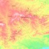 Topografische Karte Garanhuns, Höhe, Relief