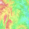 Topografische Karte Aínsa-Sobrarbe/L´Aínsa-Sobrarbe, Höhe, Relief