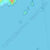 Topografische Karte Îles Cerbicale, Höhe, Relief