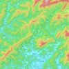 Topografische Karte 新昌乡, Höhe, Relief