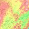 Topografische Karte Heilongjiang, Höhe, Relief