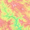 Topografische Karte ຫົວເມືອງ, Höhe, Relief