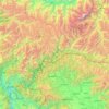 Topografische Karte ضلع وادیِ نیلم, Höhe, Relief
