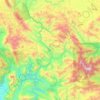 Topografische Karte ລ້ອງແຈ້ງ, Höhe, Relief