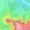 Topografische Karte Weilen unter den Rinnen, Höhe, Relief