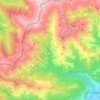 Topografische Karte Torrente Liro - Fiume Liro, Höhe, Relief