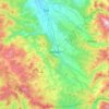 Topografische Karte Vașcău, Höhe, Relief