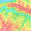 Topografische Karte Val-du-Layon, Höhe, Relief