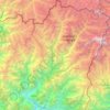 Topografische Karte Taplejung, Höhe, Relief