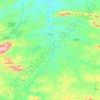Topografische Karte Aurora, Höhe, Relief