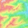 Topografische Karte L'Onde, Höhe, Relief