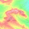 Topografische Karte Manzanilla, Höhe, Relief