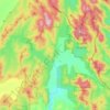 Topografische Karte Yaouk, Höhe, Relief