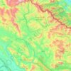 Topografische Karte ເມືອງວຽງທອງ, Höhe, Relief