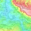 Topografische Karte Aylesford, Höhe, Relief